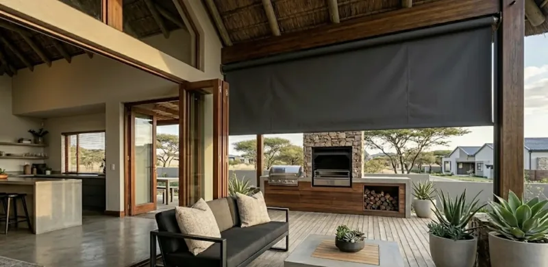 Ripstop Canvas Outdoor Blinds